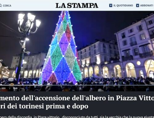 La Stampa – Video accensione albero Piazza Vittorio (TO)