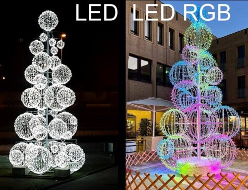 Differenza tra LED e LED RGB: quale scegliere per le luminarie?