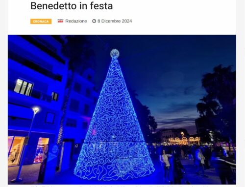 Si accendono le luminarie, San Benedetto in festa