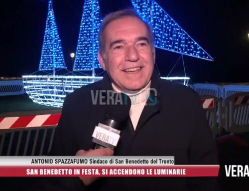 Video – San Benedetto in festa, si accendono le luminarie 2024